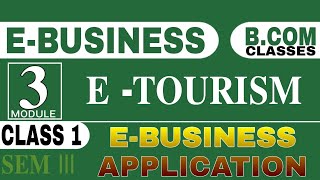 EBSINESS APPLICATIONE TOURISMBCom Class Malayalam [upl. by Eirrac]