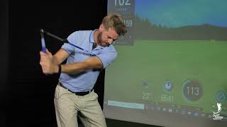 Haydn Reay demos the SureSet Golf Training Aid [upl. by Katheryn]