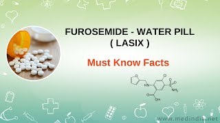 FurosemideFrusemide Lasix Diuretic Drug Water Pill For Fluid Accumulation and Kidney Disease [upl. by Joachim403]