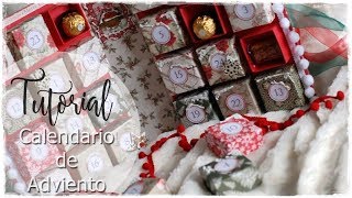 Tutorial Calendario de Adviento 🎄🎁 [upl. by Ahsia]