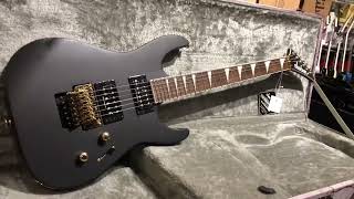 Jackson X Series Soloist SLX DX Electric Guitar Laurel FB Satin Black [upl. by Averell815]