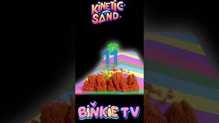 Lean Numbers Kinetic Sand Bowling Ball Binkie TV kineticsandplay kineticsand [upl. by Aires]