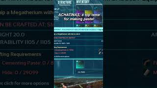 ACHATINAS  A MUST have tame for Cementing Achatina Paste arksurvivalascended gaming [upl. by Eikcim]