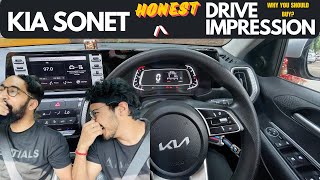 KIA SONET HTK Optional 2024 🔥 Drive impression  is NA Engine Still worthy [upl. by Ayadahs]