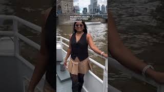 Thames River Cruise  London Travel  Europe travel youtubeshorts trending europe [upl. by Leumek706]