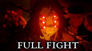 Kokushibo vs Gyomei Sanemi Genya amp Muichiro  FAN ANIMATION  FULL FIGHT [upl. by Aira]