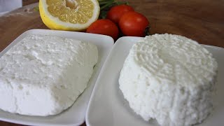 RICOTTA E PRIMOSALE 3 EURO 10 MINUTI ricetta ricotta e primosale formagella [upl. by Gemmell42]