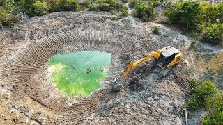 REFORMAMOS NOSSA REPRESA ELA ESATAVA CHEIA DE PEIXES E JACARÉS O QUE ACONTECEU [upl. by Ashti]