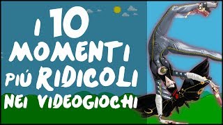 I 10 MOMENTI più RIDICOLI nei VIDEOGIOCHI [upl. by Lobel454]