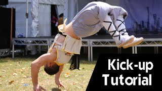 Kip up Tutorial  Learn how to Kick up safely and avoid errors  Martial Arts Explained [upl. by Llennahs]