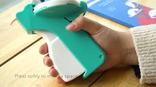 How to use MOTEX E 202 Embossing label maker [upl. by Aneg]