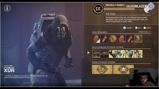 WARNING XUR Mistakes That Could Cost You BIG  Destiny 2 Nov 1 [upl. by Anirdua939]