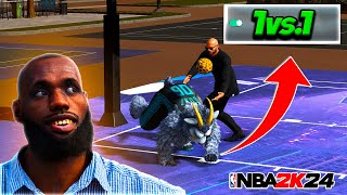 How to Play 1v1 NextGen NBA 2k24Super Easy Tutorial [upl. by Hacissej219]