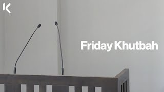 Jumuah at KIC  Sheikh Ibrahim Khan [upl. by Culosio]