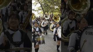 松江商業高等学校吹奏楽部 出雲ドームかみあり吹奏楽フェスタ歓迎パレード 吹奏楽 [upl. by Anrapa]