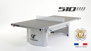 Cornilleau Pro 510 Outdoor Table Tennis Table Assembly  Aussie Table Tennis [upl. by Annawd]