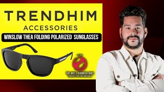 TRENDHIM WINSLOW THEA FOLDING SUNGLASSES REVIEW [upl. by Llewej]