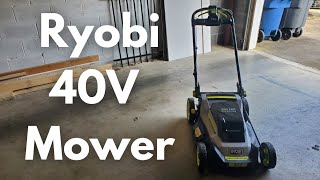 Ryobi 40 Volt Self Propelled Lawn Mower  BEWARE  WATCH BEFORE BUYING [upl. by Guthry226]