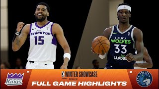 G League Winter Showcase No 7 Stockton Kings vs No 2 Iowa Wolves  Game Highlights [upl. by Runkle]