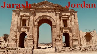 Jerash Jordan 4k amazing  preserved Roman city in the Middle East  Jordan beautiful places [upl. by Flanagan]