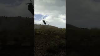 Chinook Helicopter Takes Off During Intense Firefight arma3 milsim [upl. by Peer419]