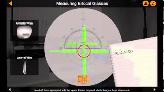 45 Measuring Bifocals using a Vertometer [upl. by Burger]