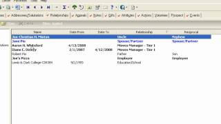 Relationships in Raisers Edge [upl. by Ecidnak]
