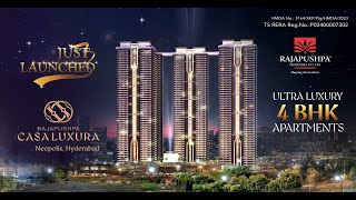 Rajapushpa Casa Luxura at Neopolis  Rajapushpa Properties Newly Launched Project [upl. by Ettennahs]