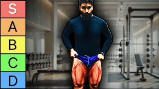 I Rank EVERY Quadriceps Exercise [upl. by Amehsyt]