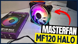 Fan RGB Cooler Master Masterfan MF120 Halo 120mm [upl. by Arlen404]