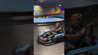 Go Karting at a splendid indoor track in Orlando… race racingtrack karting kartingfun [upl. by Felix669]