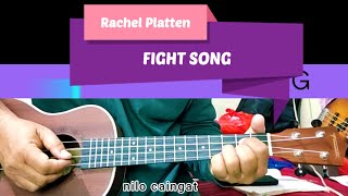 Fight Song Rachel Platten ukulele cover song [upl. by Flan]