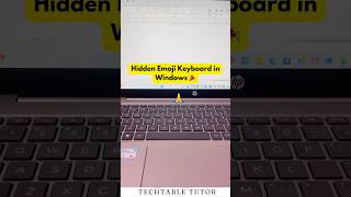 No More Emoji Apps 🎈  How to Use Windows Builtin Emoji Keyboard techtips windows computer [upl. by Nauq]