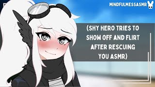 Youre Really Brave Dandere Hero Confession ASMR [upl. by Fanchet]