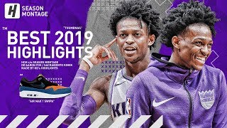 DeAaron Fox BEST Highlights amp Moments from 201819 NBA Season [upl. by Sucitivel]