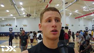 Donte Divincenzo Adidas Nations Interview [upl. by Assirahs]