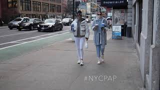 GIGI HADID amp HER MOM YOLANDA GETS COFFEE AND RETURNS TO HER APARTMENT IN SOHO NEWYORK [upl. by Yro]