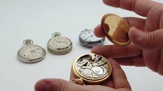 Pocket Watch Cases and How to Open [upl. by Akihsal]