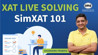 XAT Live Mock Solving by 9999iler  Analysis Strategy  XAT 2024 Preparation  Shashank Prabhu [upl. by Aillimat225]