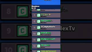 Le club le plus rare du jeu  brawlstars supercell club [upl. by Rambow]