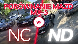 228 Coobcio amp Basia  Porównanie Mazdy MX5 NC vs ND [upl. by Drape]