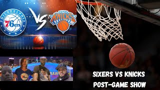 Sixers fall to 28 at home vs the Knicks in Embiids return [upl. by Nodlehs270]