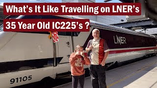 Whats It Like Travelling Across The UK On LNERs 35 Year Old IC225s [upl. by Lyrem]