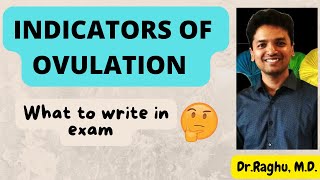 Indicators of ovulation  Tests of ovulation  Physiology Menstrual cycle  Reproduction  Gynaec [upl. by Anawd]