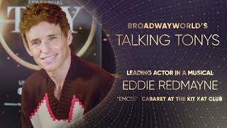 Tony Award Nominee Eddie Redmayne on CABARET on Broadway [upl. by Daiz]