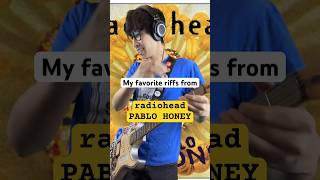 My favorite riffs from pablohoney by radiohead creep rock grunge guitar guitarcover music [upl. by Aceissej]