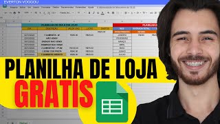 Aprenda a fazer PLANILHA da sua loja de ROUPA passo a passo [upl. by Eeima]