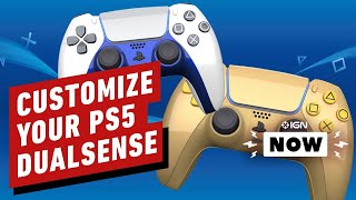 How to Customize Your PS5 DualSense ControllersFor a Price  IGN Now [upl. by Oluas]