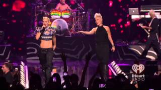 No Doubt HDJust a Girl with PInk  liveiHeartRadio Music Festival 2012 HD 1080p [upl. by Stanhope847]