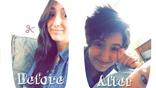 DONATING MY HAIR Awkward Vlog 43 [upl. by Ayekahs]